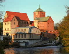 Zdjęcie przedstawia: Gotycki zamek książęcy w Darłowie