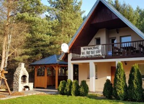Nocleg w Szczytnie - Mazury, dom 10-osobowy z sauna