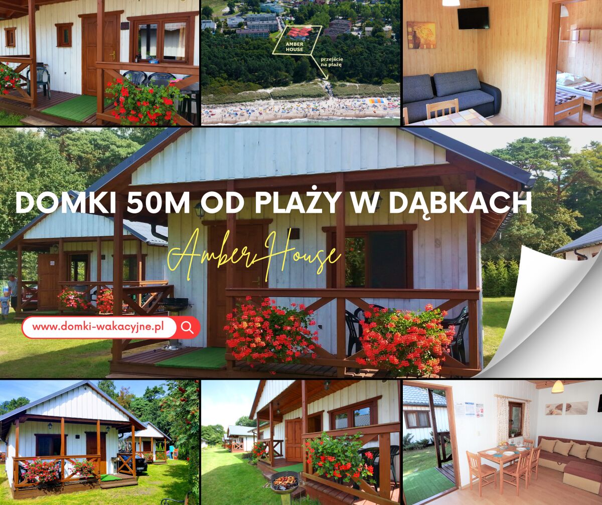 Nocleg w Dąbkach - Amber House domki 50 m od plaż&hellip;