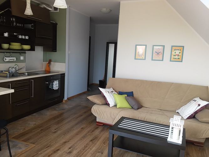 Nocleg w Jastrzębiej G&oacute;rze - Apartament Pistacjowy