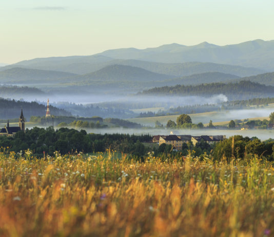 Małe miejscowości w górach