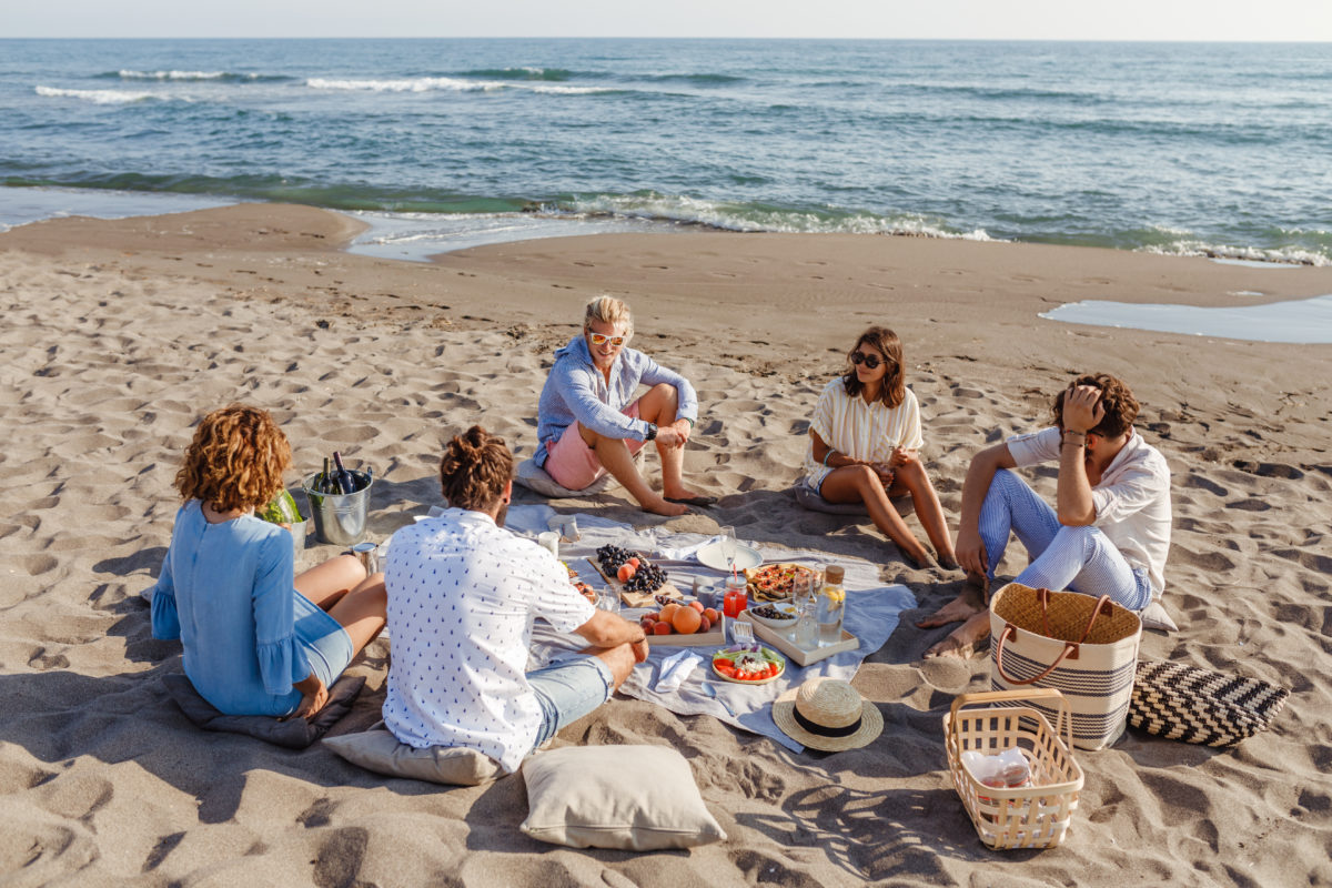 Piknik na plaży