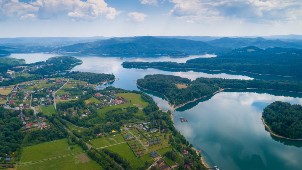 Jezioro Solińskie bieszczady atrakcje