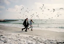 Morze Bałtycie zimą