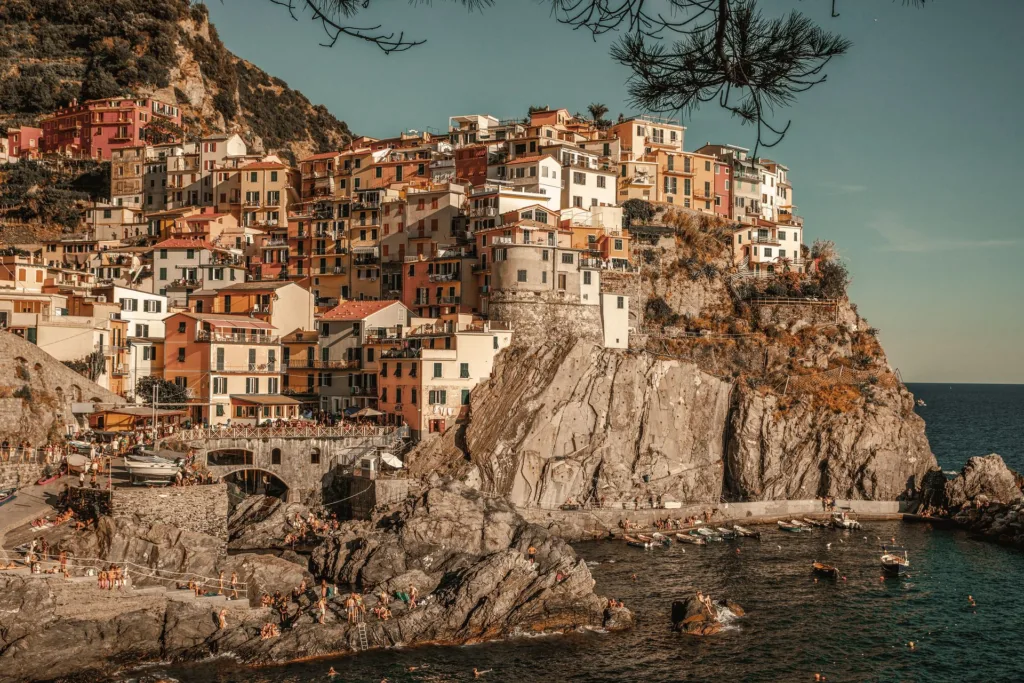 Manarola, Włochy jesienią