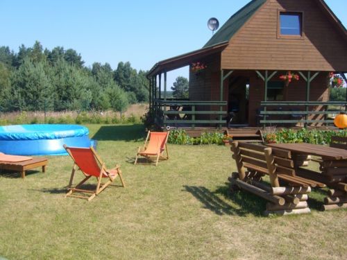 Nocleg w Dębkach - dom drewniany