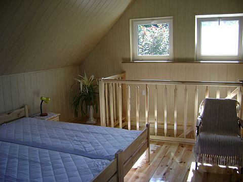 Nocleg w Międzyzdrojach - Domek wolnostojący-mur.