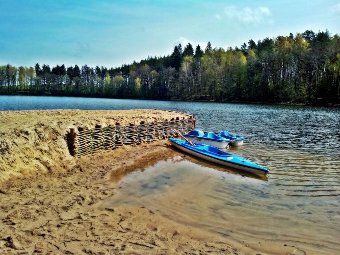 Nocleg w Zblewie - Domki nad jeziorem