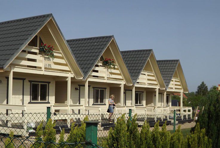 Nocleg w Ustroniu Morskim - Domki w centrum Biały Żagiel