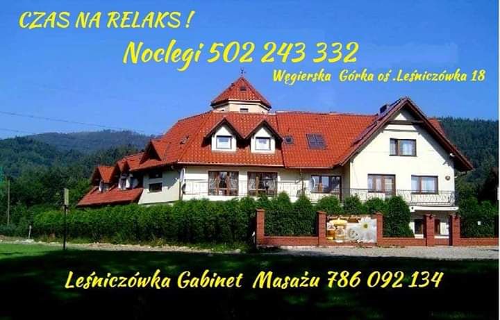 Nocleg w Węgierskiej G&oacute;rce - Dw. Leśnicz&oacute;wka18
