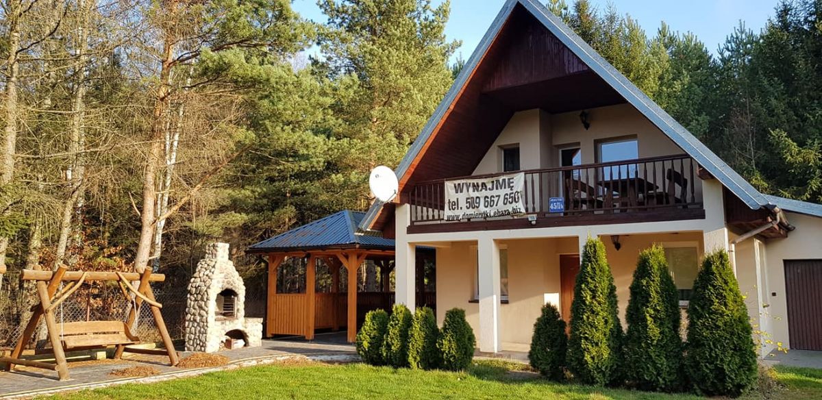 Nocleg w Szczytnie - Mazury, dom 10-osobowy z sauna