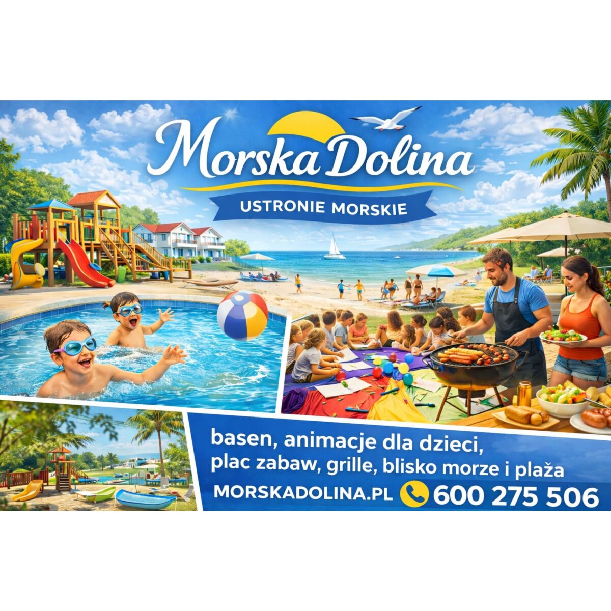 Nocleg w Ustroniu Morskim - MORSKA DOLINA Domki 100m od PL&hellip;