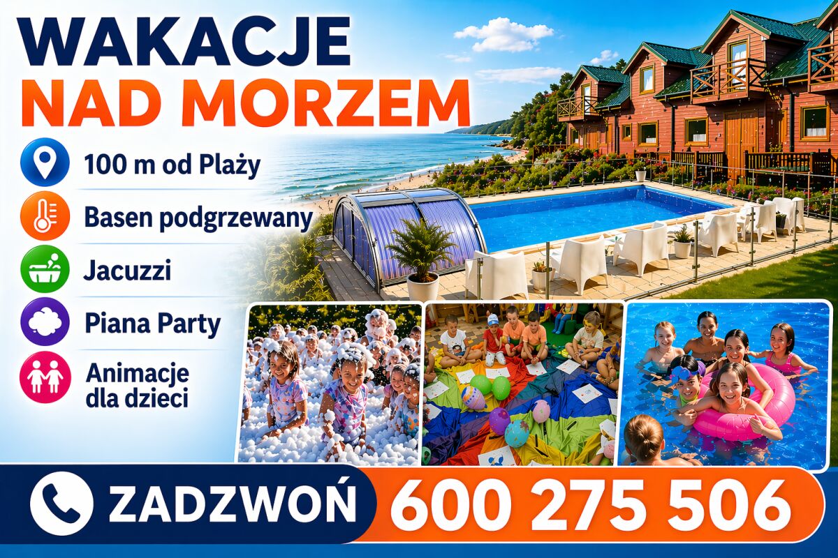 Nocleg w Ustroniu Morskim - MORSKA DOLINA Domki 100m od PL&hellip;