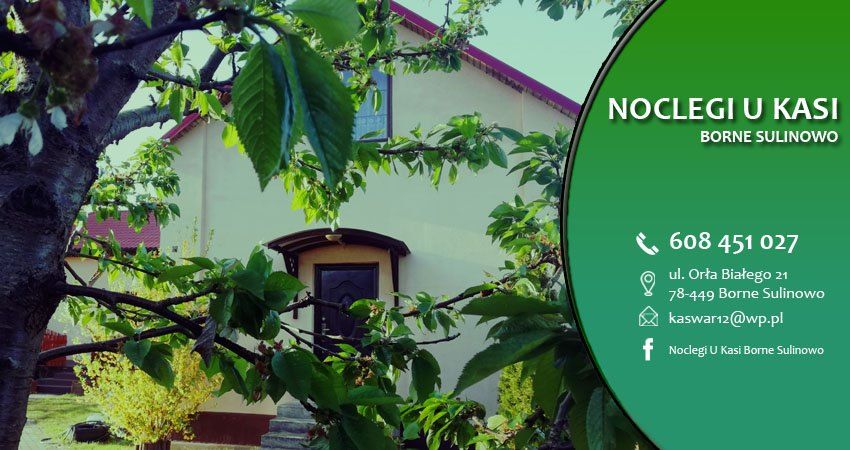 Nocleg w Bornem Sulimowie - Noclegi u Kasi