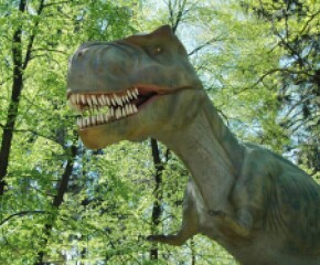 Zdjęcie przedstawia: Park Dinozaurów w Zatorze