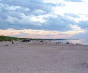 Zdjęcie przedstawia: Plaża zachodnia 