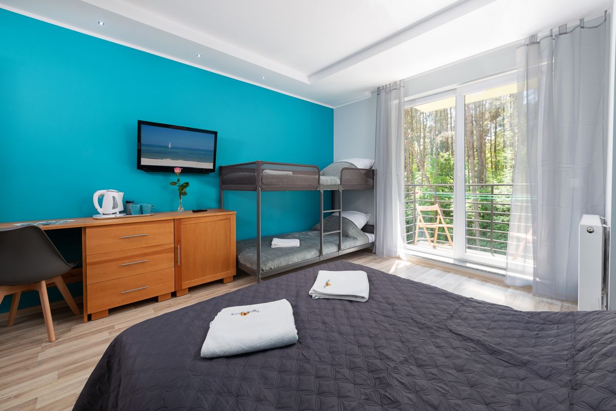 Przystań Rozewie - Pok&oacute;j rodzinny typu 2+2