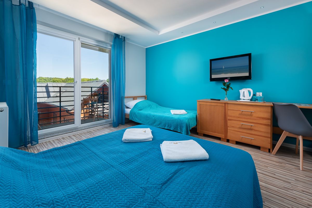 Przystań Rozewie - Pok&oacute;j trzyosobowy