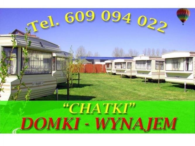 Nocleg w Łebie - RODZINNE DOMKI >>CHATKI<<