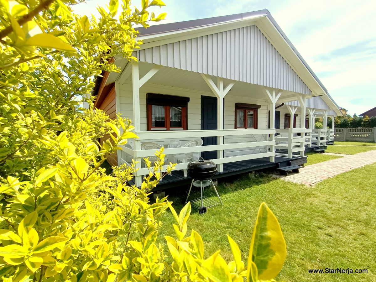 Domki letniskowe NORD-STAR w SARBINOWIE , do 6 os&oacute;b (wl. z dziecmi), 2 sypialnie +sofa w salonie.