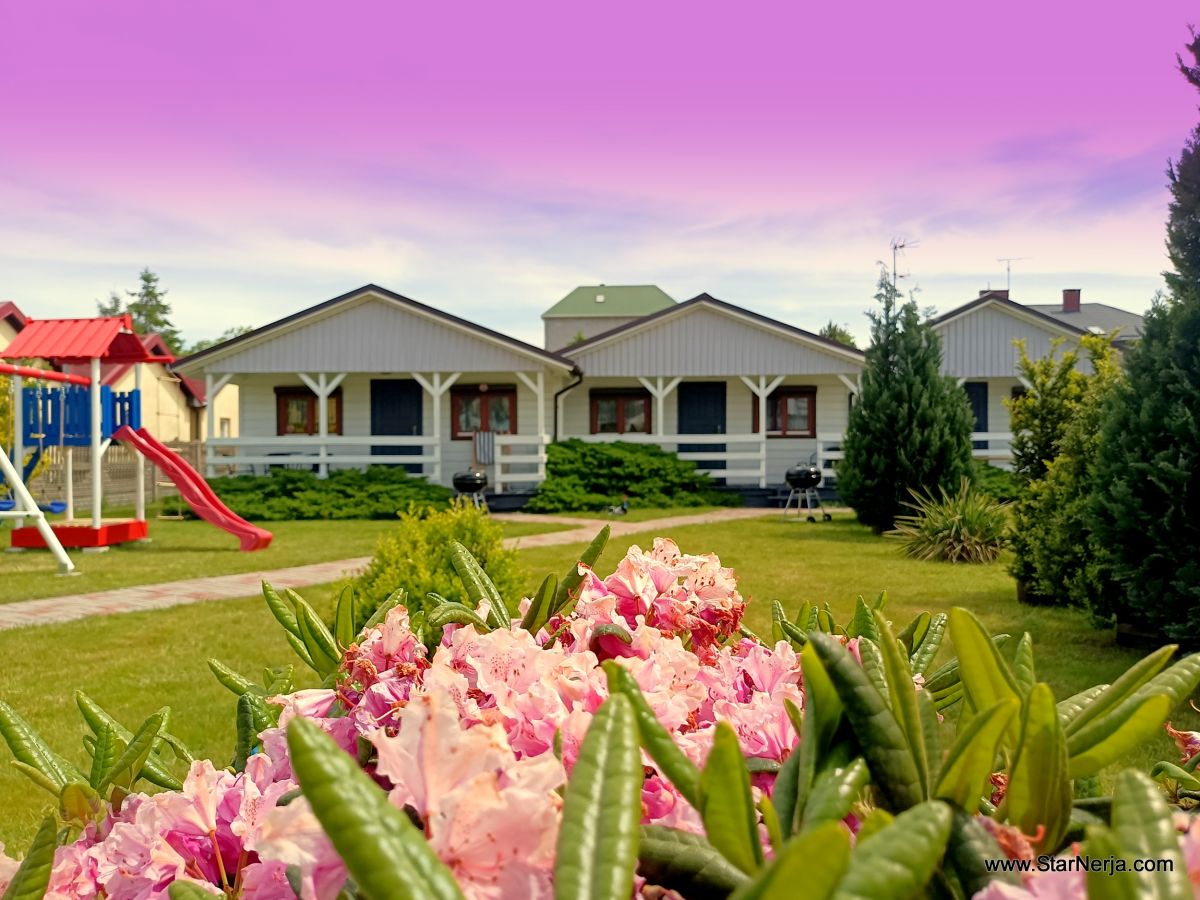 Domki letniskowe NORD-STAR w SARBINOWIE , do 4 -5 os&oacute;b (wl. z dziecmi), 2 sypialnie +sofa w salonie.