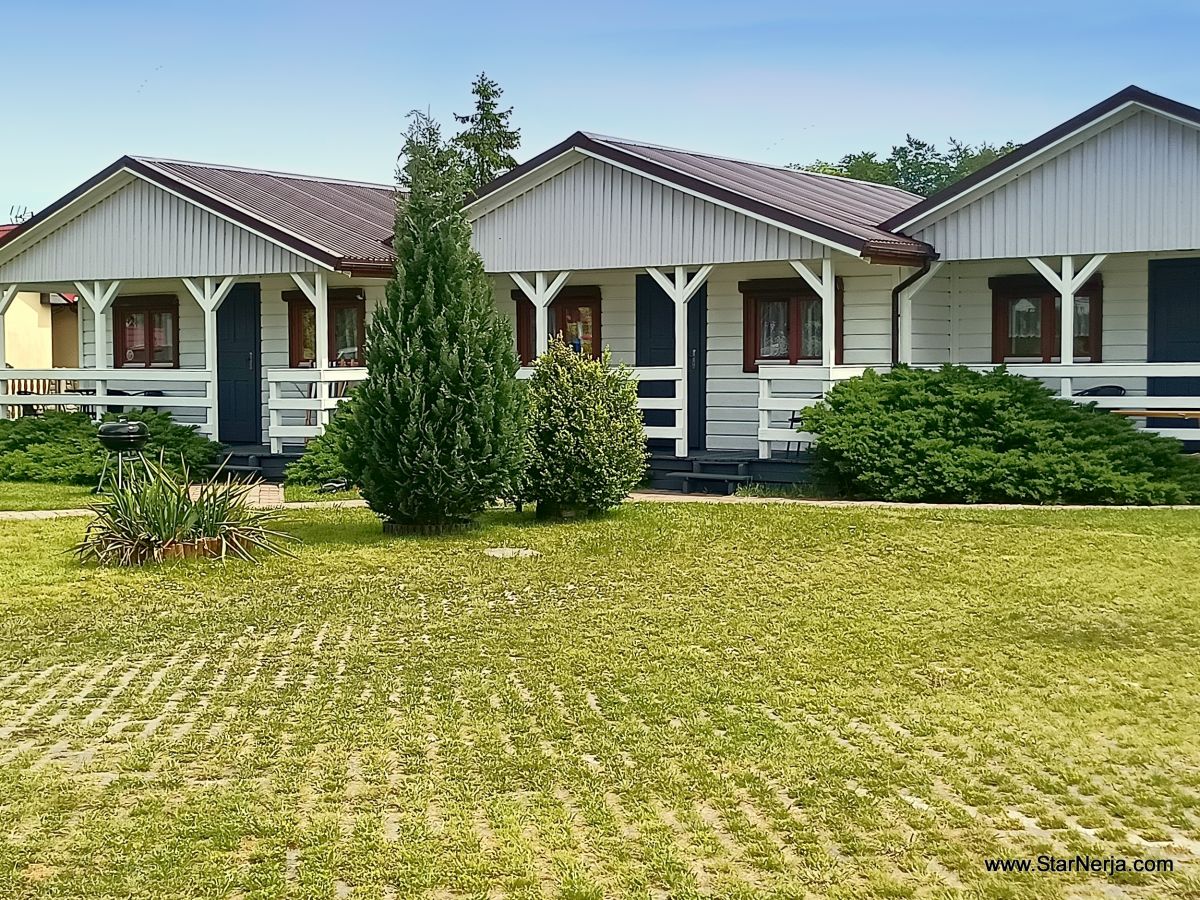 Domki letniskowe NORD-STAR w SARBINOWIE , do 4 -5 os&oacute;b (wl. z dziecmi), 2 sypialnie +sofa w salonie.