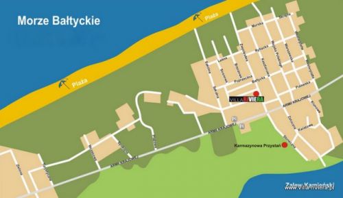 Nocleg w Międzywodziu - Villa Riviera