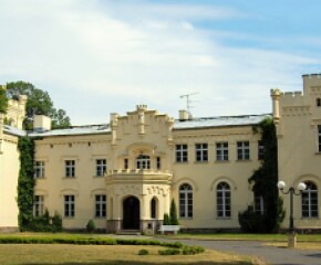 Zdjęcie przedstawia: Pałac w Krześlicach - Wielkopolska
