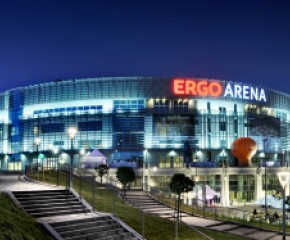 Zdjęcie przedstawia: Zwiedzanie hali Ergo Arena